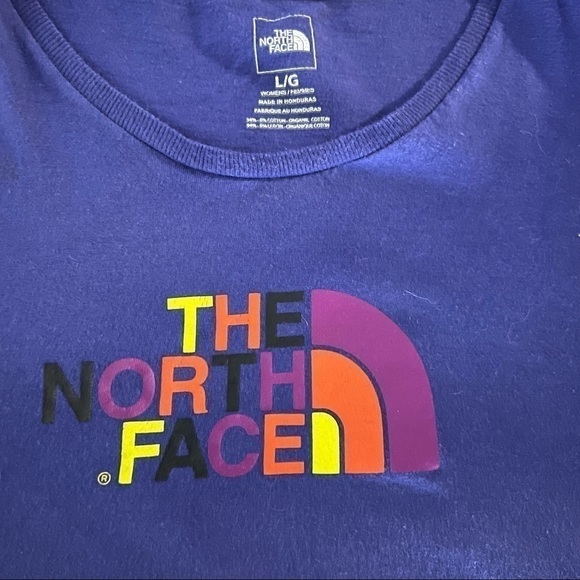 THE NORTH FACE graphic WOMEN'S SHORT SLEEVE TEE size large - Picture 3 of 4